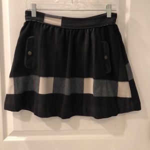Free People Wool Mini Skirt